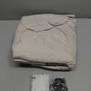 Curtains 60 Inch Length Wide Pinch Pleated Blackout Curtain for Sliding Glass Door/Living Room, Farmhouse Natural Linen Thick Boho Bedroom Heavy Insulated Large Window Drapes (60"W x 90"L x 2 Panels)