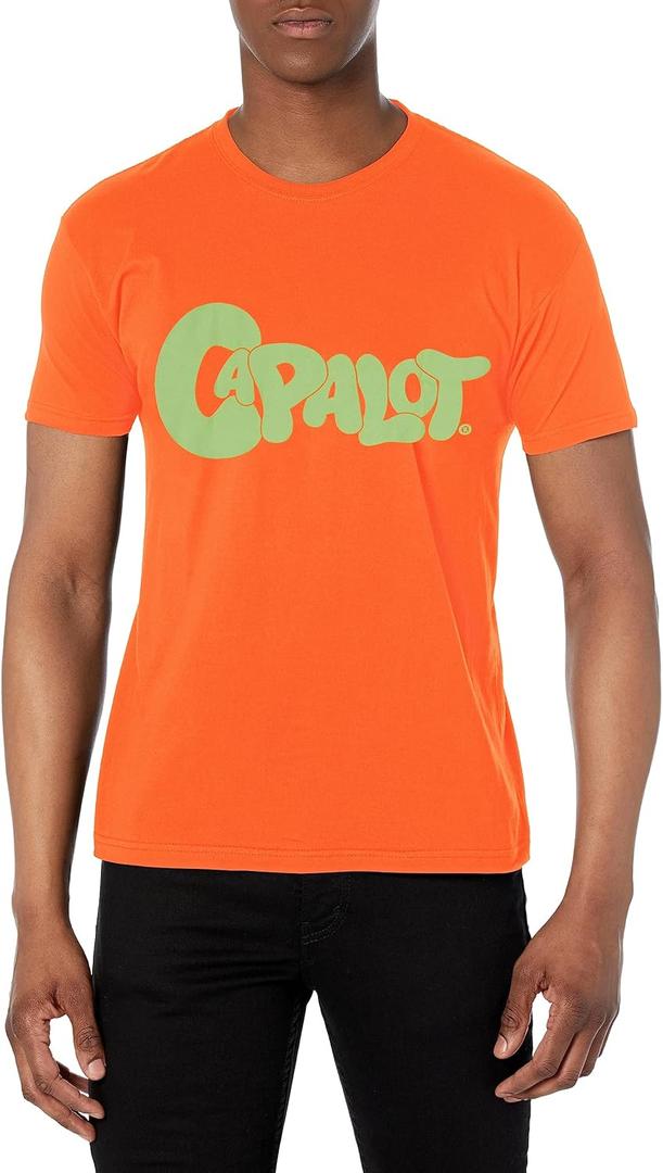 Unisex-Adult Standard Capalot Bubble Tee (Large, Orange)