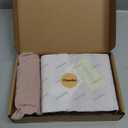 BATTEWA Incontinence Underwear for Women Washable, Leak Proof Underwear High Waist Cotton,Bladder Leakage 50ML (5Blush, Large, 5 Pack)