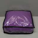 yescool Purple Weighted Blanket 7 Pounds Twin Size Cooling Weighted Throw Blanket, Minky Heavy Blankets Warm Weighted Comforter, Big Washable Thick Blankets Gift for 60-90lbs, 40 * 60in