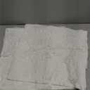 Easter Pillow Covers 18x18 inch Set of 2 Easter Pillows White Bunny Rabbit Soft Plush Faux Fur Jacquard Pillow Covers for Sofa Livingroom Couch Cushion Easter Decorations