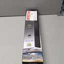 GE Hover Amplified HD Digital TV Antenna, Long Range Smart TV Antenna, Easy Mount on Top Design, Supports 4K 1080P HDTV VHF UHF, Indoor Amplified Signal Booster, 5ft Coax HDTV Cable/AC Adapter, 37075