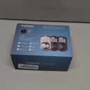 TEEHO TE002 Fingerprint Door Lock - Keyless Entry Electronic Keypad Deadbolt with 2 Backup Keys - Auto Lock - Easy Installation - Smart Locks for Front Door - Satin Nickel