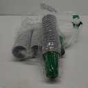 Mimorou 200 Pack Plastic Cups Bulk for Christmas Thanksgiving Party 16 oz Disposable Cups Stackable Plastic Beverage Drinking Tumblers for Wedding Birthday Bachelor Baby Shower Picnic Party(Green)