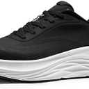 Vilanva Women's Walking Shoes Cushion Running Tennis Shoes Non-Slip Comfortable Workout Gym Sports Athletic Fashion Sneakers, 6.5
