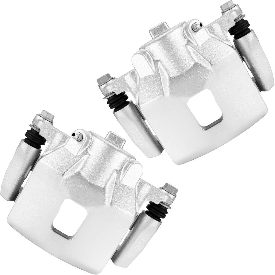 cciyu Front Left & Right Disc Brake Calipers w/Bracket 18B4880 18B4881 2005-2010 For Chevy For Cobalt,2007-2009 For Pontiac For G5,2005-2006 For Pontiac For Pursuit,2003-2007 For Saturn For Ion