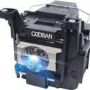 COOBAN ELPLP89 /V13H010L89 Replacement Projector Lamp with Housing for Epson PowerLite Home Cinema 5040UB 5040UBe 5050UB 5050UBe 4100, EH-TW7300 TW8300 TW9300 Pro Cinema 4050 4040 Projector Bulb