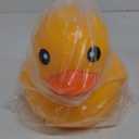 Happy Trees Duck Bath Toy Large Bath Duck Squeak Rubber Duck Baby Shower, 7 Inches