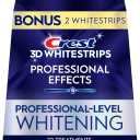 Crest 3D Whitestrips Professional Effects – Teeth Whitening Kit, 22 Treatments (20 + 2 Bonus), Each with 1 Upper/1Lower, 44 Strips – Crest 3DWhite Teeth Whitening Strips