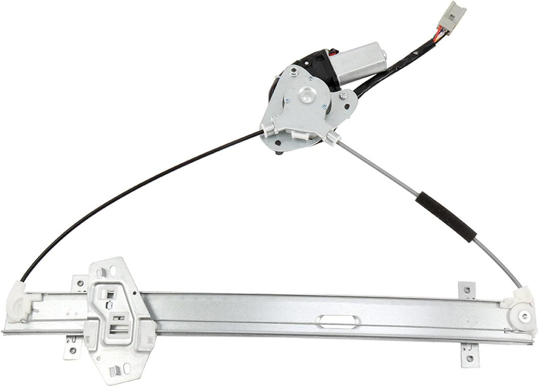 FINDAUTO 748-129 Front Left Driver Side Power Window Regulator with Motor Replacement for 2003 2004 2005 2006 2007 2008 for Honda Pilot, Left