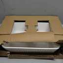 DOWAN Casserole Dish, 9x13 Ceramic Baking Dish, Large Lasagna Pan Deep for Oven, 4.2 Quarts Baking Pan with Handles, Oven Safe and Durable Bakeware for Lasagna, Home Decor, Wedding Gift, Soft White