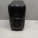 BEICHEN Mini Fridge,6 Liter / 8 Can Small Fridge for Bedroom, Car, Office & Dorm, 110V AC/DC Portable Thermoelectric Cooler & Warmer for Skincare, Food, Drinks,Black