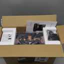 Record Player Wireless Portable Suitcase Vinyl Player with Builtin Speakers Retro Style Record Player for Vinyl Records 3Speed RCA Line Out AUX in Vintage Turntable Upgrade Black