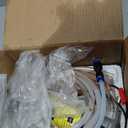 Oil Extractor Pump 12V 100W, Ultra-Quiet Fluid Transfer Pump for Engine Oil, Transmission Fluid, Gear Oil Change - Self-Priming Oil Change Pump for Car, Boat, Motorcycle, Mower, RV (3 Hoses+Adapters)