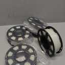 JAYO PLA 3D Printer Filament Bundle 4.4KG, PLA Filament 1.75mm Bulk, Dimensional Accuracy +/- 0.02mm, 4 Pack 1.1kg Spool White