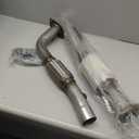 Rear Catalytic Converter Compatible with 2002 2003 2004 2005 2006 Camry 2.4L & 2002 2003 2004 2005 2006 Solara 2.4L, Not Fit XLE model, Direct-Fit (EPA Compliant)