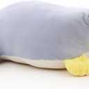 GOOC Emperor Penguin Stuffed Animals Cute Penguin Plush Doll Toys for Kids Plushies Penguin Stuffed Hugging Pillow Penguin Plush Throw Pillow Gift for Kids or Lovers (Blue, Big Penguin - 19.6 inch)