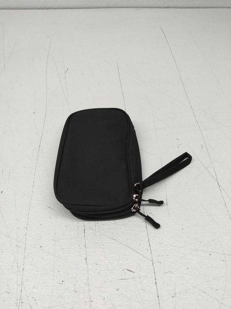 Electronic Organizer, Travel Cable Organizer Bag Pouch Electronic Accessories Carry Case Portable Waterproof Double Layers Storage Bag for Cable, Cord, Charger, Phone, Earphone, Black