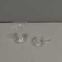 VIS'V Wreath Hanger, Large Suction Cup Wreath Hooks, Heavy Duty, 22 LB Capacity, Removable and Reusable, Clear, 2 Pcs