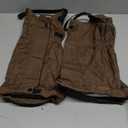 Pike Trail Adjustable Leg Gaiters - Lightweight, Waterproof - Leg Guards for Men & Women - Hiking Essentials Ideal for Hunting, Trekking & Fishing - 1 Pair (Coyote)