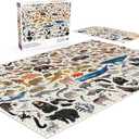 Buffalo Games - Kara Mohr - Conservation Collage - 2000 Piece Jigsaw Puzzle for Adults - Challenging Puzzle Perfect for Game Nights - Finished Size is 38.50 x 26.50