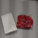 24 Pcs Velvet Bows Christmas Tree Ornaments Vintage Velvet Ribbon Bows for Tree Garland Wreath Indoor Xmas Decorations(5 x 7 Inch, Width of 1",Red)