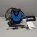 Electric Pressure Washer, 4800PSI Max 3.0GPM Power Washer Electric Powered with 20FT Hose, 35FT Power Cord, 4 Nozzles Foam Cannon High Pressure Washer for Car Patio Garden Fences(Bule) (Blue)