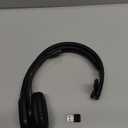 TECKNET Trucker Bluetooth Headset, Trucker Bluetooth Headphones with Microphone AI Noise Canceling Wireless On Ear Headset, Hands Free Wireless Headset for Cell Phone Computer Office Home (Black)