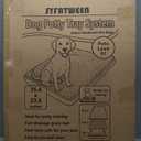 Reusable Dog Loo System with Artificial Grass Turf&Pee Pads&Tray, for Puppy Potty Training is Portable&Easy to Clean,35x23in Large Dog Litter Box Toilet for Indoor/Outdoor useExtra Large