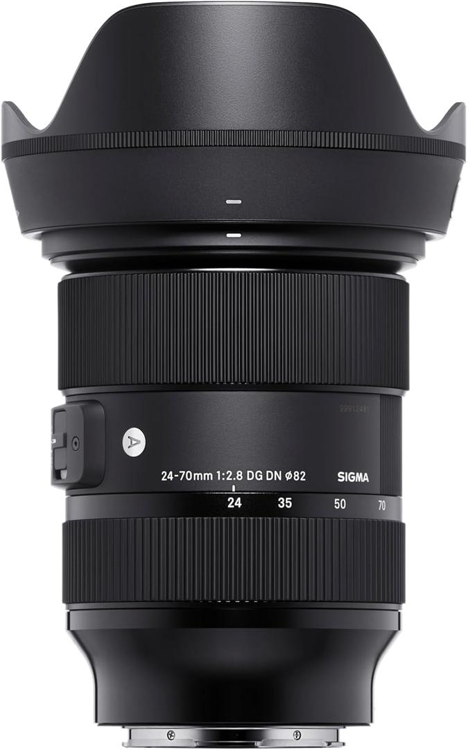 Sigma 24-70mm F2.8 DG DN Art for Sony E Lens ,Black