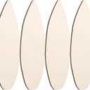 Sratte 4 Pcs Wood Surfboard Blanks Surf Boards for Decorating Unfinished Surfboard Wall Cutouts Wood DIY Craft Sign for Art Creation Graffiti Painting Home Hanging Decoration (13.78 x 5.51 Inches)