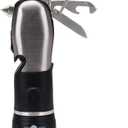 Multi Tool LED Flashlight,Surivival Tools for Cars, Emergency and Camping, ALL IN One Tactical Torch Light with Hammer Seatbelt Cutter Knief Bottle Opener Scissors Screwdrivers