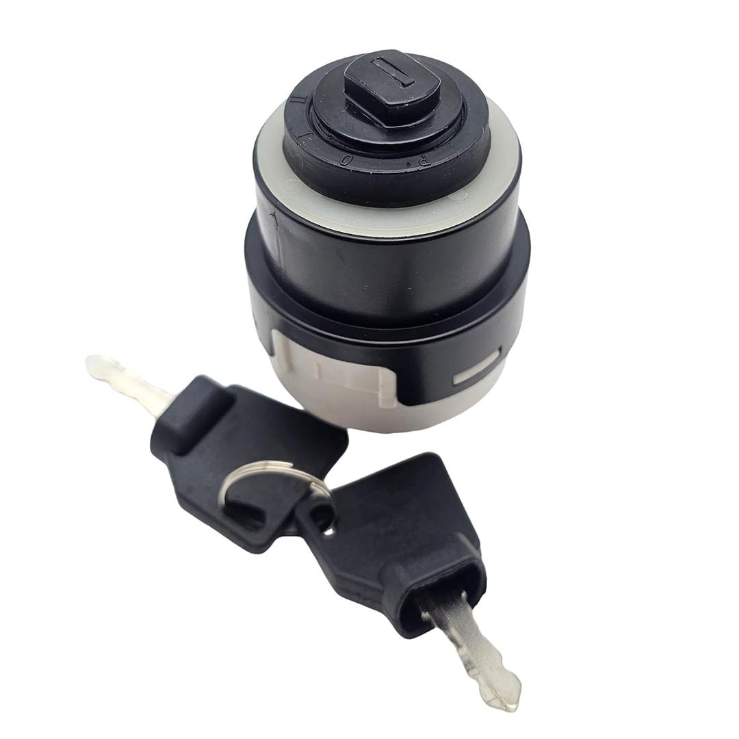 Ignition Switch with 2 Keys 701/80184 85804674 701/45500 Compatible with JCB Backhoe Loader 1CX 2018 2CX 210 212 MIDI CX 3CX 4CX 5CX 214 215 217 3 Pisition 9 Terminal