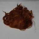 Aisaide Auburn Wig with Bangs Long Wavy Copper Red Layered Wig with Curtain Bangs for White Black Women,Synthetic Reddish Brown Layered Long Wavy Shaggy for Women 24inch (350#)