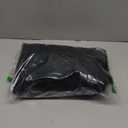 Ugerlov Women's Oversized Sweaters Batwing Sleeve Mock Neck Jumper Tops Chunky Knit Pullover Sweater,Black L/XL