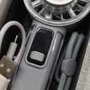 AMACOOL Handheld Fan with Ice Cooler, Mini Portable Fan Rechargeable, 18Hrs Cooling, 0-100 Adjustable Speed, Small Yet Powerful, Personal Hand Fans for Travel, Beach, Outdoor, Makeup, Gifts for Women (Blue)