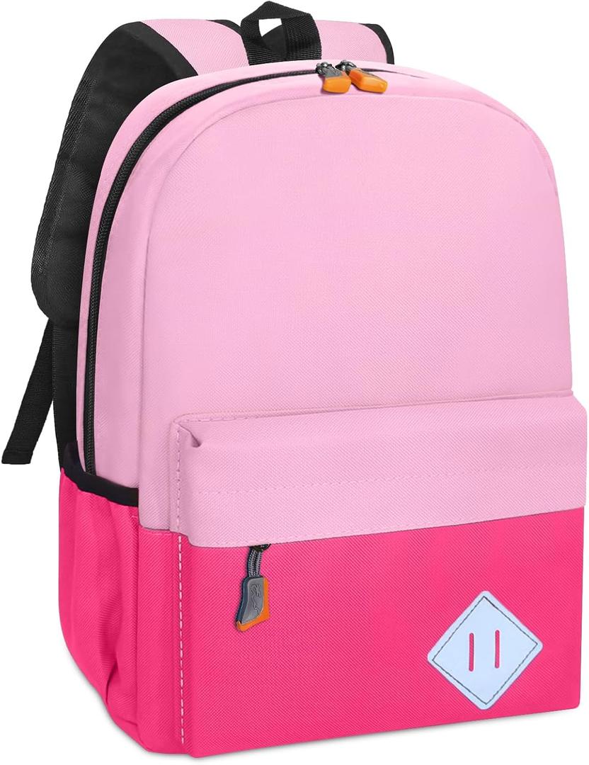 Little Kids Backpack for Girls Boys - Toddler Preschool Backpack School Bag Cute Kindergarten Backpack for Aged 3-6, Pink Rose