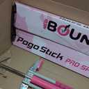 New Bounce Pogo Stick for Kids Ages 9 and Up, 80 to 160 Lbs, Pink