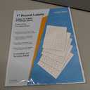 MaxGear 2" Round Sticker Labels, for Inkjet or Laser Printer, Matte White Printable Labels Sheets, Strong Adhesive, Dries Quickly, Holds Ink Well, 30 Sheets, 360 Pcs