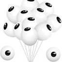 100PCS Eyeball Balloons - Latex Eye Balloons Halloween Decorations Garland Supplies