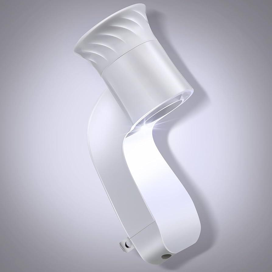 Hohean 1 Pack Wall Fragrance Plug in Compatible with Bath and Body Works WallFlower Fragrances, ETL Certified, Rotatable, Precise Scent Control Fragrance Diffuser Plug for Home, Office (White)