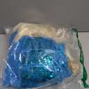 G.C Girls Princess Costume Dress Up Clothes with Long Cape Toddler Wig Crown Wand Halloween Cosplay (120(5-6 Years))