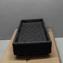 RooTrimmer 20 Pack Shallow 1020 Trays No Holes, Heavy Duty Reusable Seed Starter Flat Seedling Tray for 72/128 Cell Plug Tray, Transplant, Microgreen & Seed Germination (21"×11", 1.6" Deep, TD538)