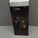 Jellyfish Lamp LED Mood Night Light with 7 Color Changing, Remote Control Large Jellyfish Aquarium Tank Night Light to Decorate Home Office, Gifts for Kids Teens Adults, 5.12" Dia x 11.42" H (Black)