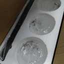 Bathroom Light Fixtures-Matte Black Vanity Lights for Bathroom, Modern Black Vanity Lights 3-Light Bathrooms Lighting Fixtures Over Mirror with Clear Glass Shade