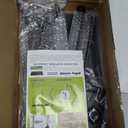 Tablet Floor Stand with 5LB Metal Base, Overhead Bed Phone Stand Angle Height Adjustable Holder, Universal Floor Stand Compatible with iPhone iPad Pro Air Mini, Samsung Tab, Kindle, E-Readers