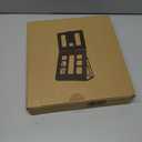 HNL Portable Monitor Stand, iPad & Tablet Holder, clamp Retention, Foldable, mountable Small Desk, Supports 7.75 inch to 10.75 inch Screen Width, Travel with Laptop, Black