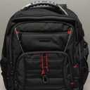 KROSER Large Men's Backpack, 17.3-18.4 Inches XXXL, Laptop Backpack with Pockets RFID Port and Waterproof Portable for Travel/University/Business/College/Men/Women Laptop Backpack