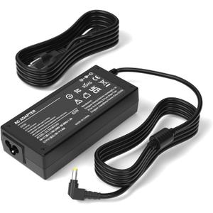 19V Monitor Power Cord Compatible with Asus Monitor Power Cord 22'' 23'' 24'' 25'' 27'' LED VX238H VX238H-W VX228 VX228H VX248 VG278Q VG278 VG279 VG279Q MX279H VX239H VX279H Power Supply