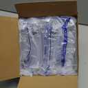 12Pack 60ml Syringe for Liquid - Large Plastic Syringes Without Needle for Food Thick Liquids and Irrigation Water, Lip Gloss Filling, Feeding Dogs Meds, Measuring ( 12 Pack 60 ml / cc )